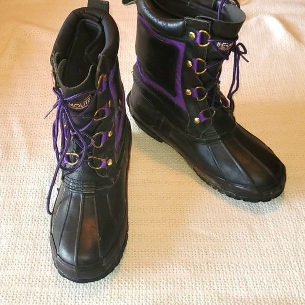 Oneida Red Ball Steel Shank Insulated Thermolite Winter‎ Sz 7 Boots